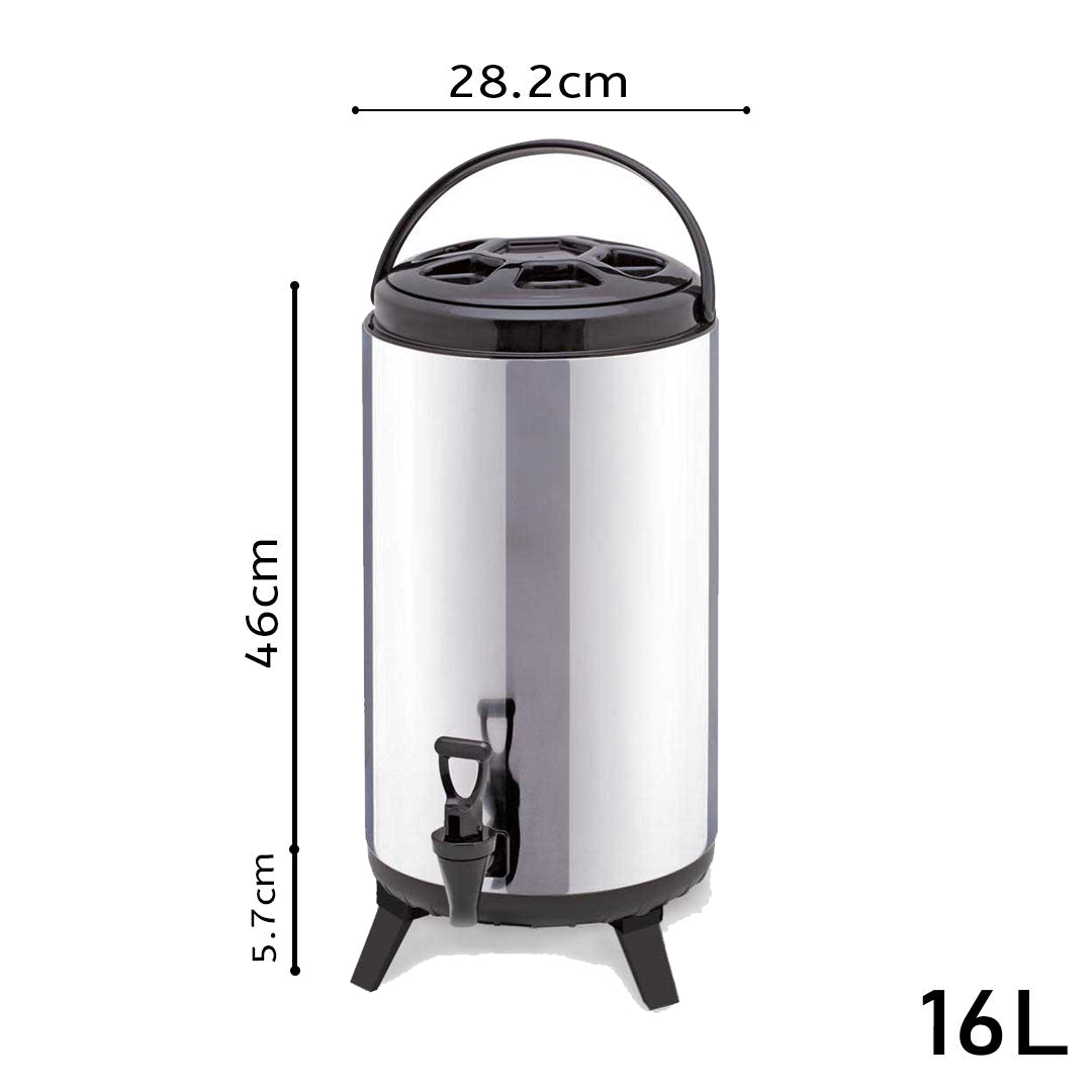Portable Insulated Cold/Heat Dispenser - 16 Liter - Notbrand