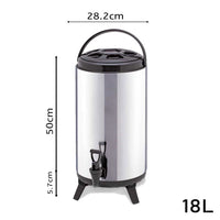 Portable Insulated Cold/Heat Dispenser - 18 Liter - Notbrand