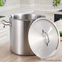 Stainless Steel 18/10 Stockpot Without Lid - 72 Liter - Notbrand