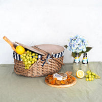 Picnic Basket with Cheese Board Lid - Range - Notbrand