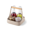 Earth Tierra All Together Table Caddy - Milk White - Notbrand