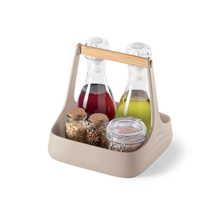 Earth Tierra All Together Table Caddy - Taupe - Notbrand