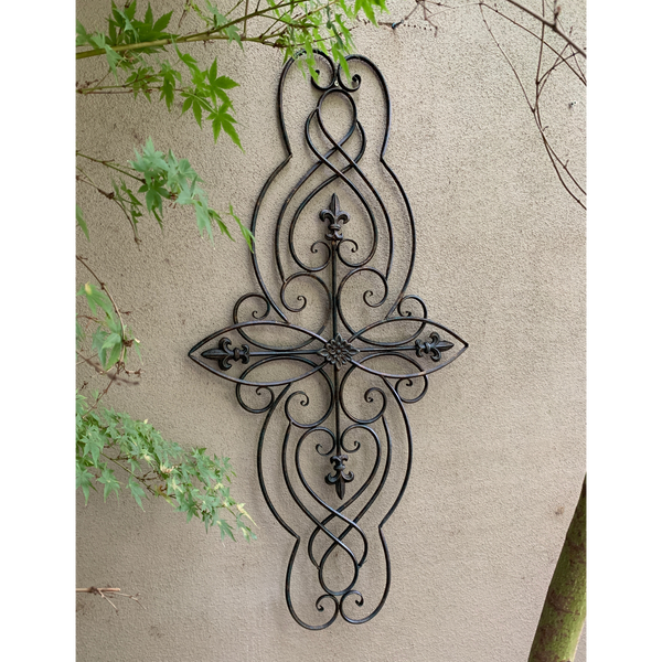 Abstract Metal Decorative Wall Decor - Antique - Notbrand