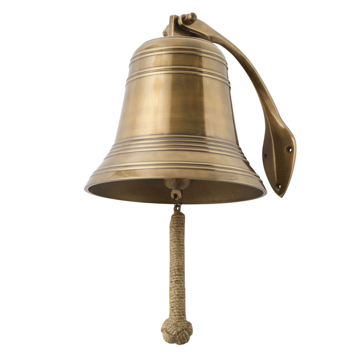 9″ Brass Ship Bell - Bronze - Notbrand