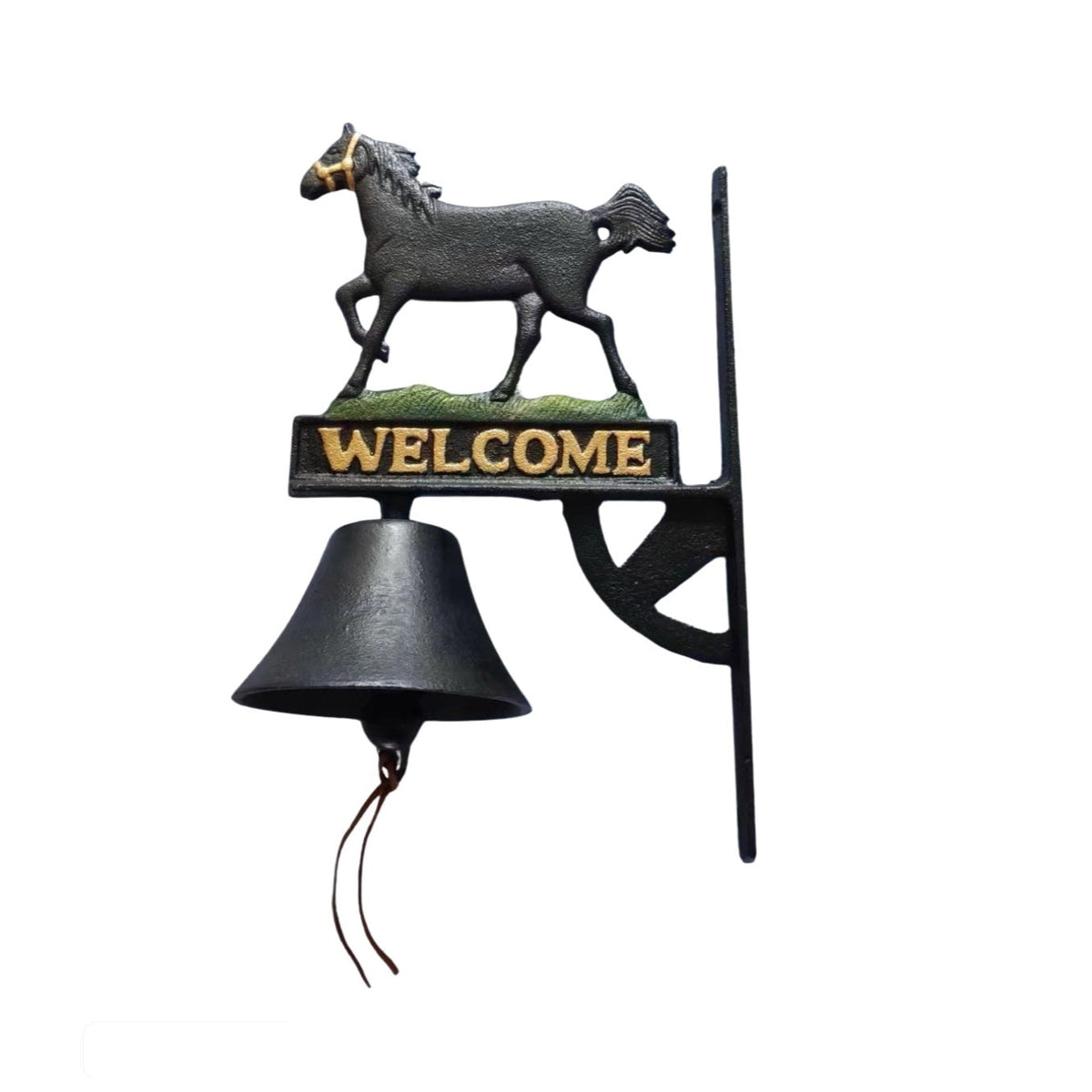 Horse Cast Iron Door Bell - Large - Notbrand
