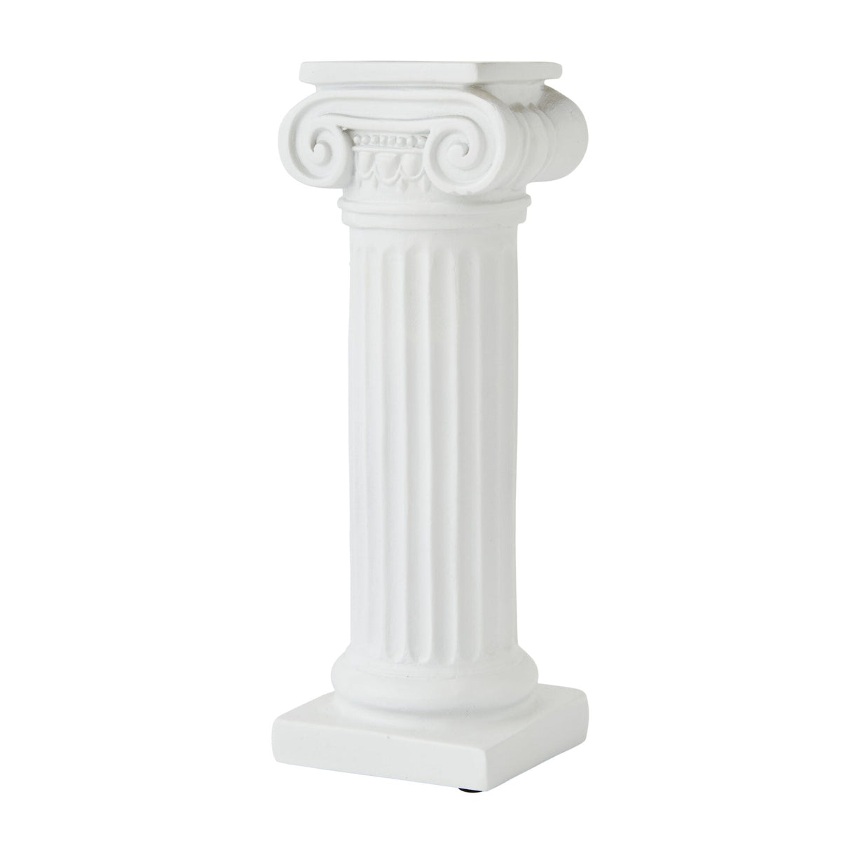 Thin Pillar Candle Holder in White - Large - Notbrand