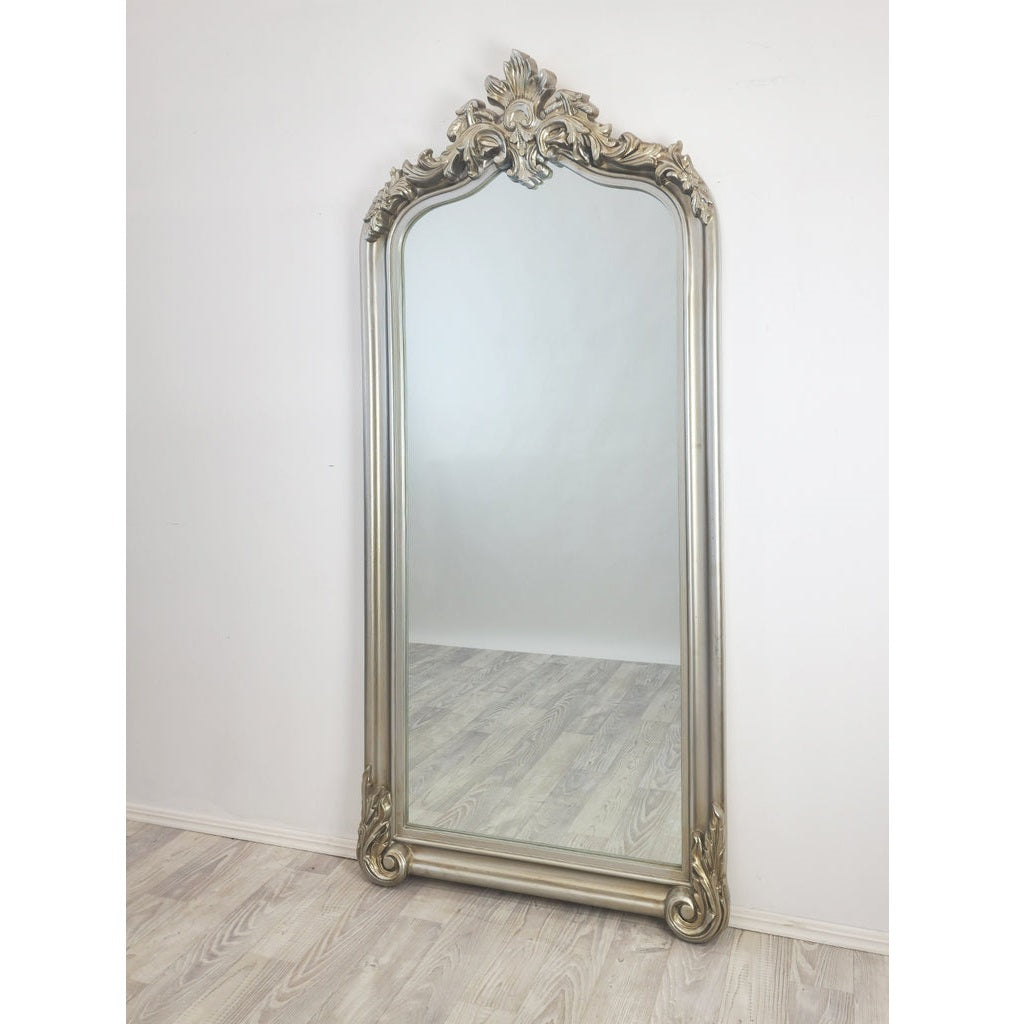 Lux Arch French Provincial Ornate Mirror - Antique Champagne - Notbrand