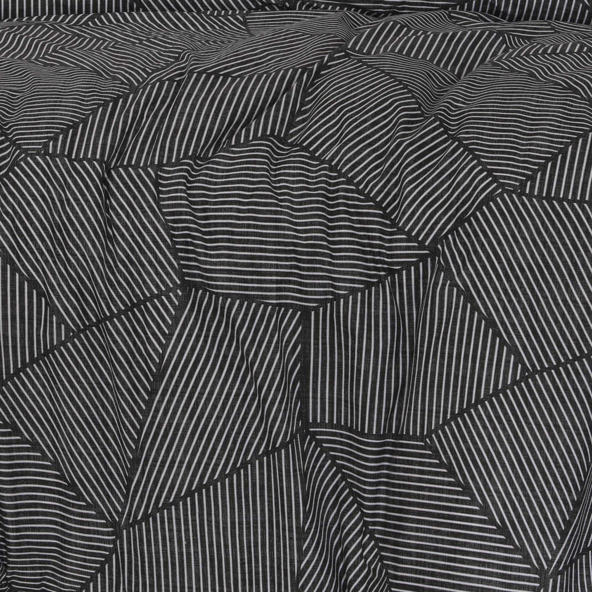 Ariana Carbon Pure Cotton Quilt Cover Set - Notbrand