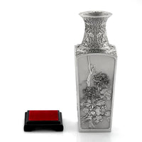 Royal Selangor Four Seasons Vase in Pewter - Small - Notbrand