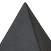 Ceramic Pyramid Ornament in Black - Small - Notbrand