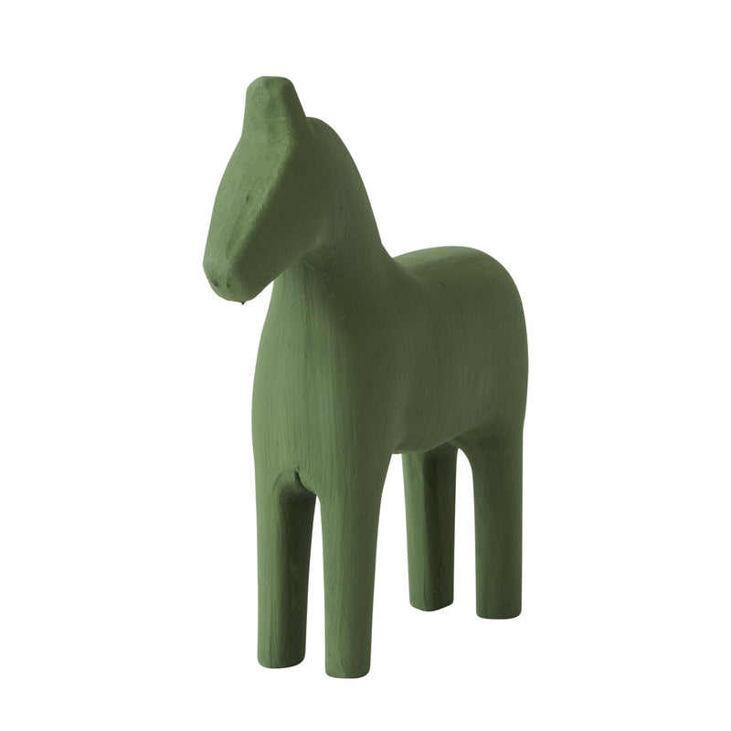 Tron Horse Statue in MDF - Green - Notbrand