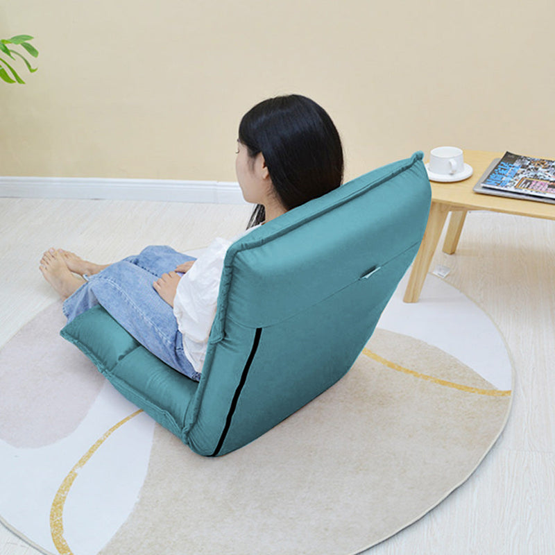 Air Leather Floor Recliner Chair - Green - Notbrand