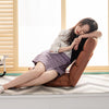 Air Leather Floor Recliner Sofa Cushion - Coffee - Notbrand