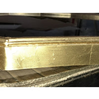Minyama Metal Frame Scalloped Wall Mirror - Silver & Gold - Notbrand