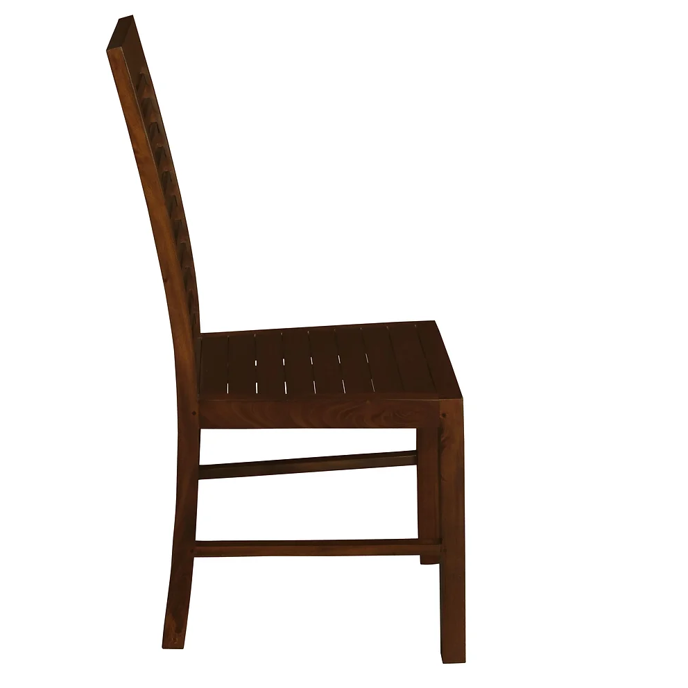 Set of 2 Holland Timber Dining Chair with Cushion - Mahogany