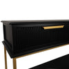 Aimee Console Table in Black - Small - NotBrand