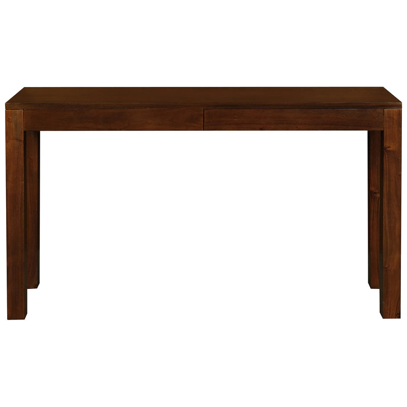 Amsterdam Timber 2 Drawers Console Table - Mahogany - Notbrand
