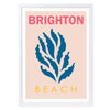 Brighton Beach A1 Framed Wall Art - Large - Notbrand