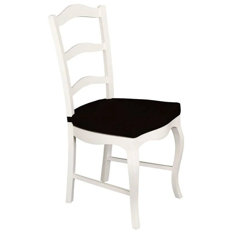 Set of 2 Coita French Provincial Dining Chair With Cushion - White - Notbrand