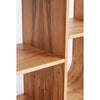 Naksh Hardwood Seven Shelves Bookcase - Natural - Notbrand