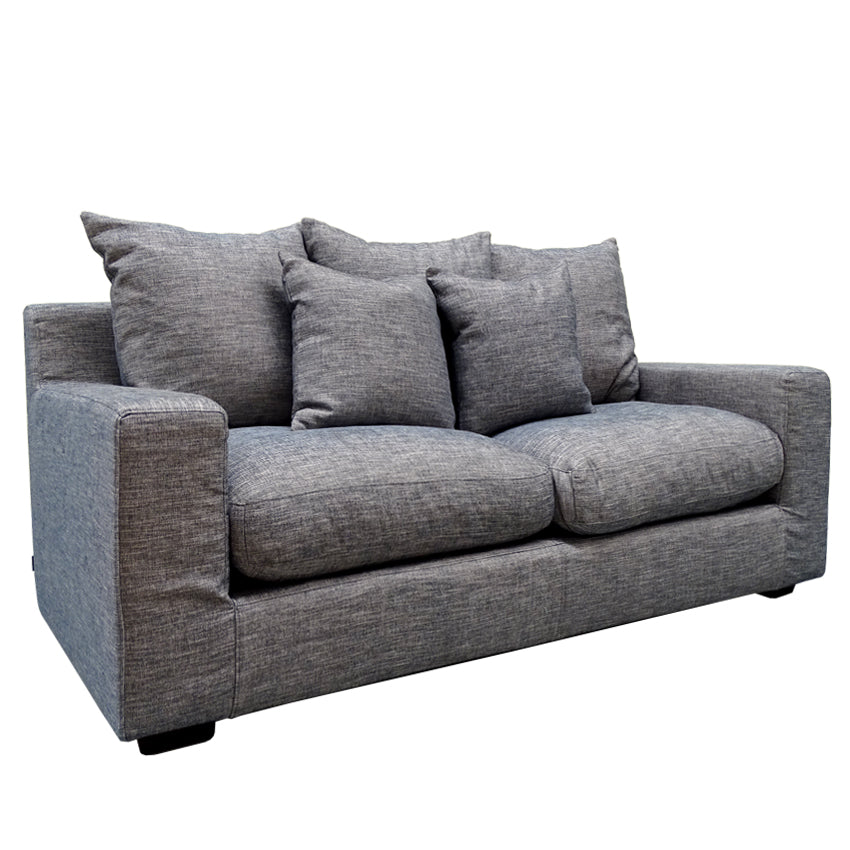 Cynthia 2.5 Seater Fabric Sofa - Light Grey - Notbrand