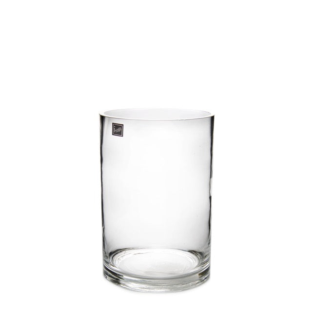 Set of 2 Glass Cylinder Vase in Clear - Range - Notbrand