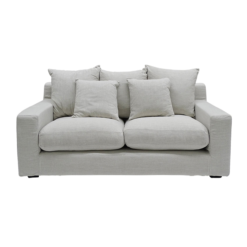 Cynthia 2.5 Seater Fabric Sofa - Sand - Notbrand