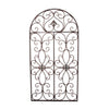 Metal Arched Window Wall Decor - Rustic Brown - Notbrand