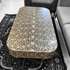 Gipsy Mother of Pearl Inlay Floral Pattern Coffee Table - Notbrand