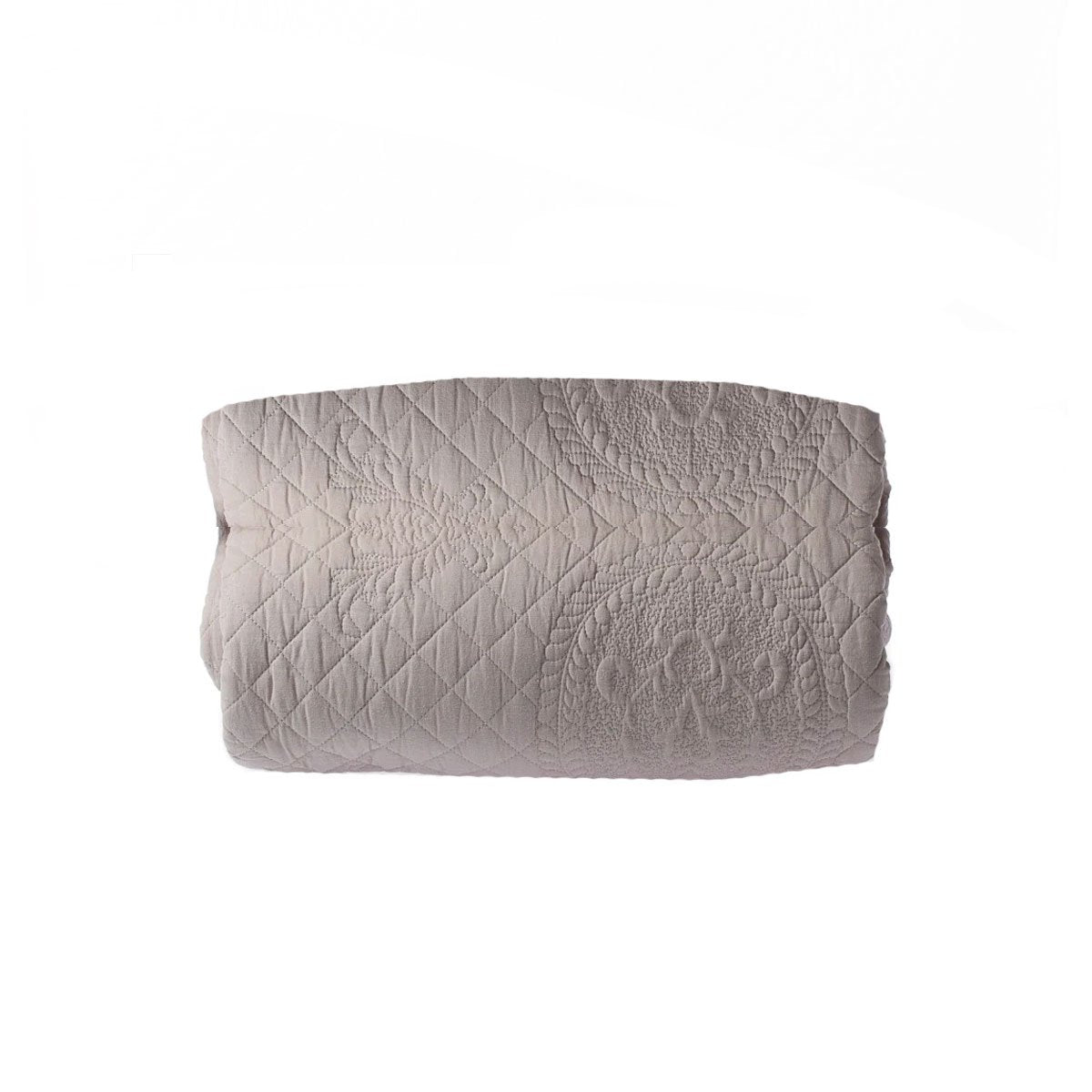 French Soft Cotton Medallion Coverlet - Sand - Notbrand