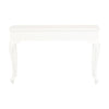 Queen Ann Timber 2 Drawer Sofa Table - White - Notbrand