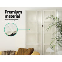 Artiss 3 Panel Room Divider - Nova White - Notbrand