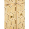 Zawio Textured Trellis Entryway Cabinet - Natural - Notbrand
