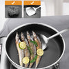 Honeycomb 304 Stainless Steel Non-Stick Frypan - Single Sided - Notbrand