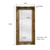 Lux French Provincial Ornate Mirror - Antique Champagne - NotBrand