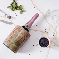 Grapple Wine Chiller in Marble - Green - Notbrand
