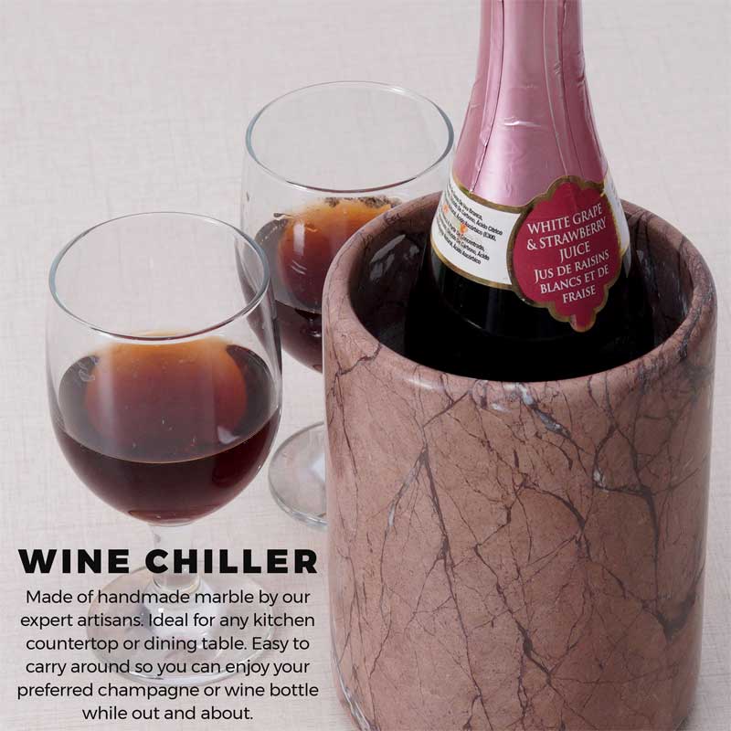Grapple Wine Chiller in Marble - Marinara - Notbrand