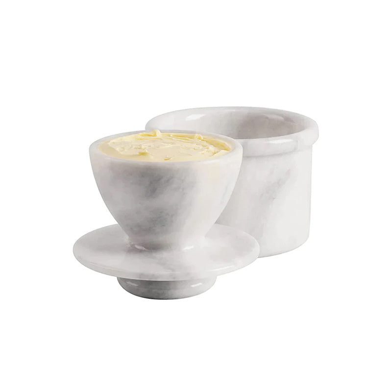 Cupids French Butter Crock - White - Notbrand
