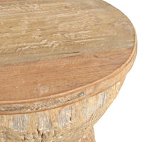 Jegg Reclaimed Wooden Stool - Natural - Notbrand