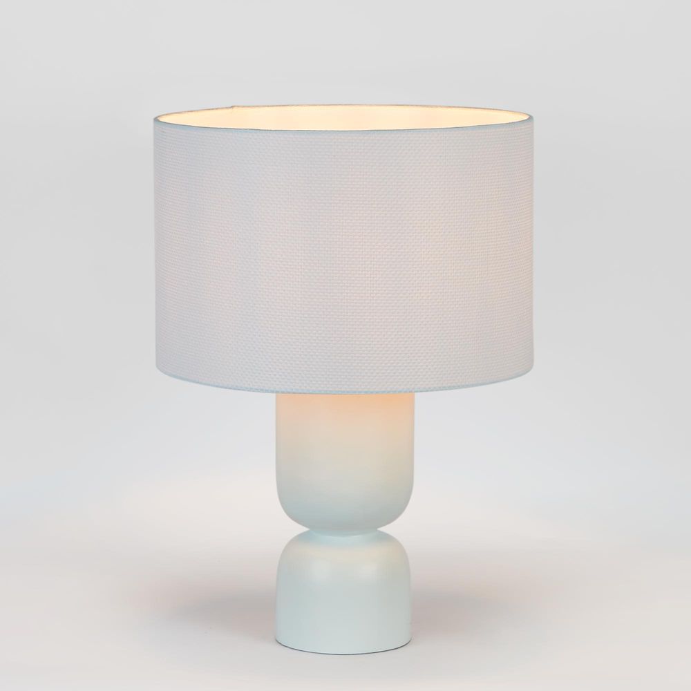Vivica Resin Table Lamp - White - Notbrand