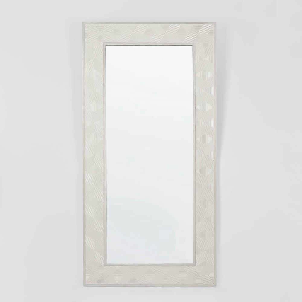 Ville Alder Floor Mirror -  White - Notbrand