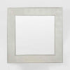 Ville Alder Wall Mirror - White - Notbrand