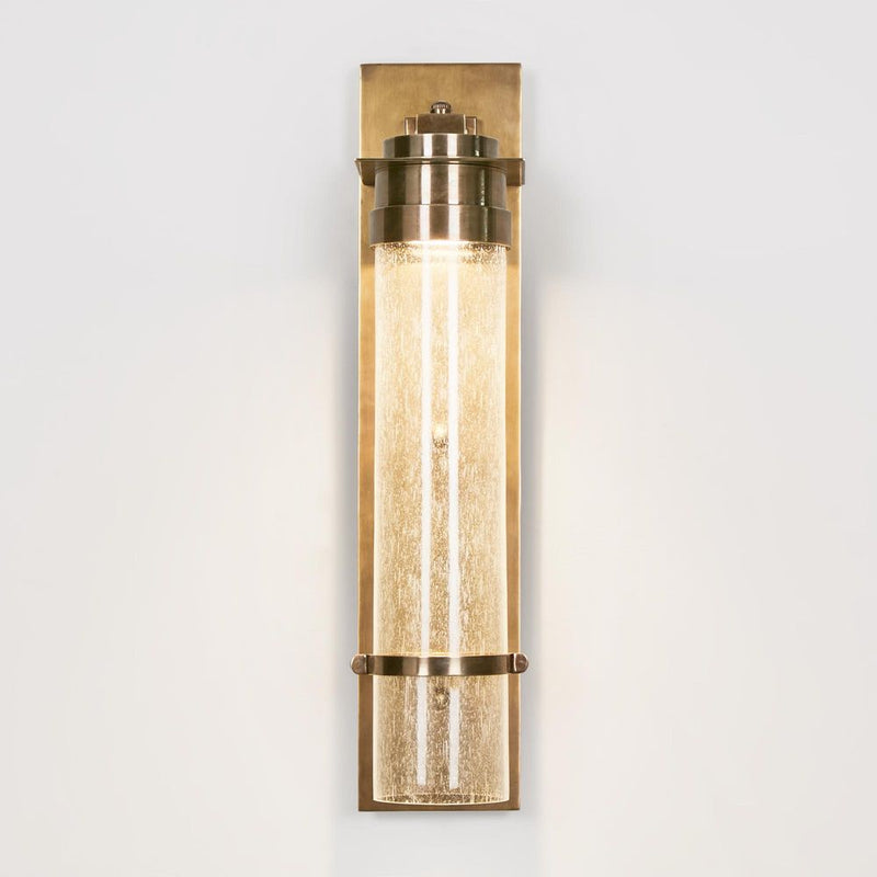 Sea Cottage Outdoor Wall Light - Antique Brass - Notbrand