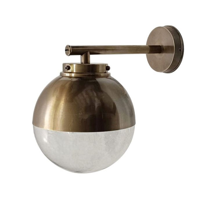Carrington Outdoor Wall Light - Antique Brass - Notbrand