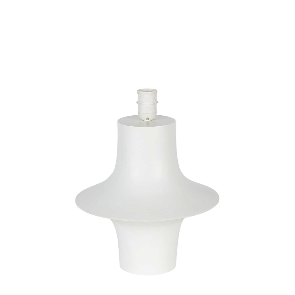 Tyler Resin Lamp in White - Small - Notbrand
