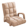 Floor Recliner Chair with Armrest - Khaki - Notbrand