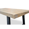 Phraxos Reclaimed Elm Wood Dining Table - 2.4m - Notbrand