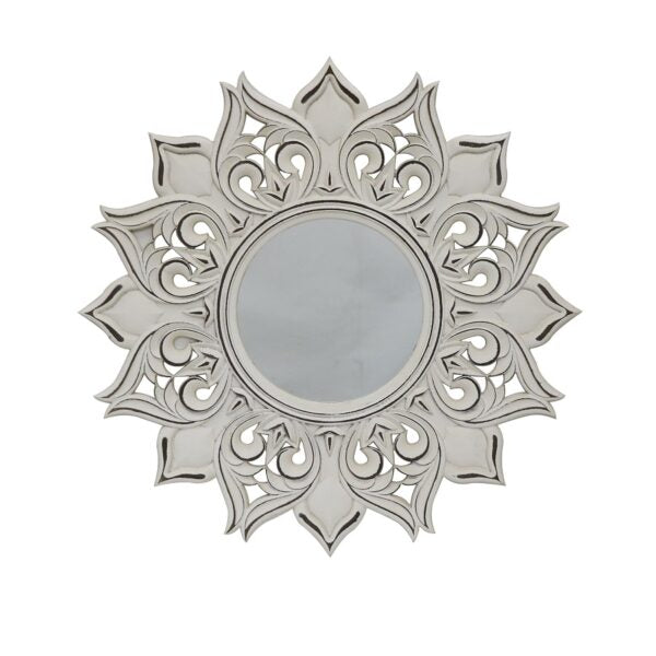 Moulded Fleur Wall Mirror - Extra Large - Notbrand