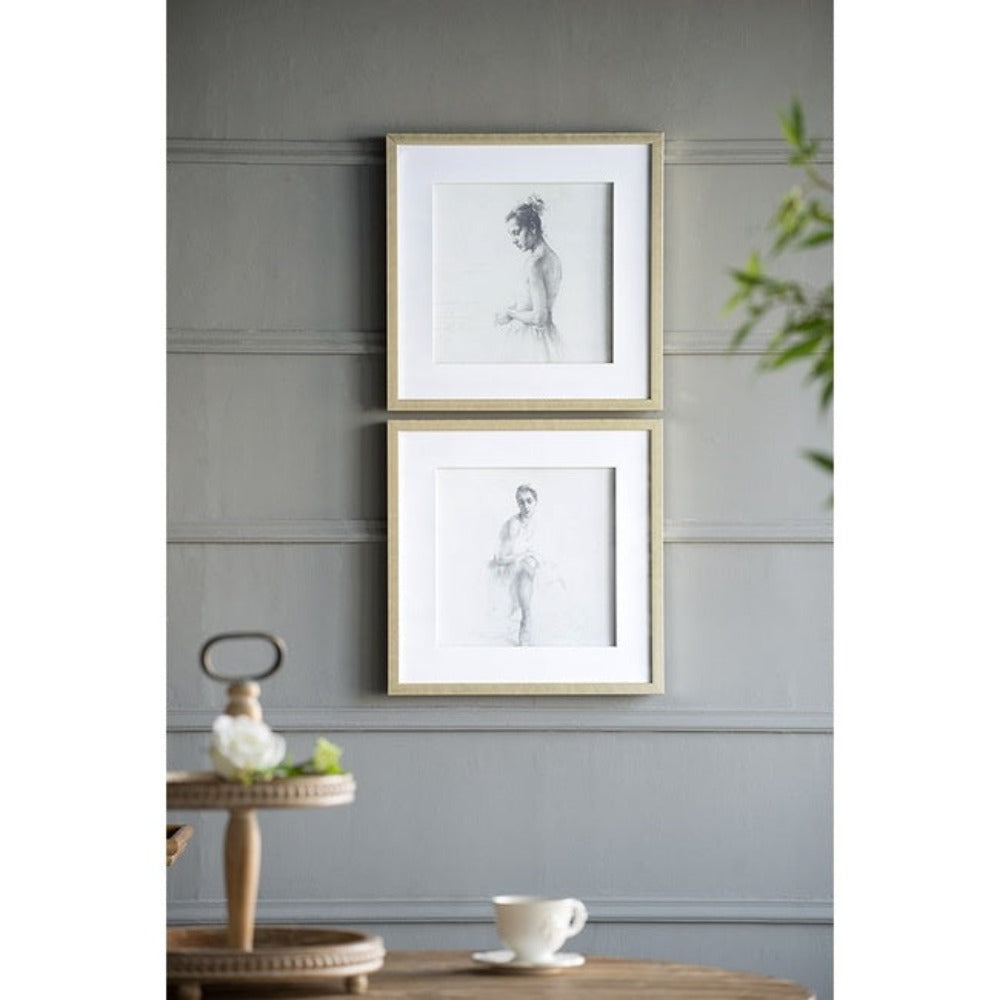 Set of 2 Ballerina Framed Prints - Notbrand