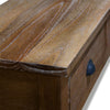Chester 3 Drawer Mindy Wood Console - Weathered Oak - Notbrand